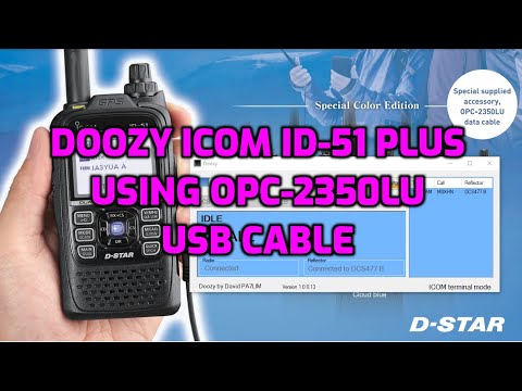 DOOZY- ID51 PLUS 2 using OPC-2350lu USB cable - YouTube