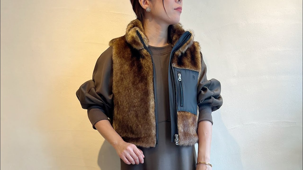 TICCA / ミンクファーベスト | anouk