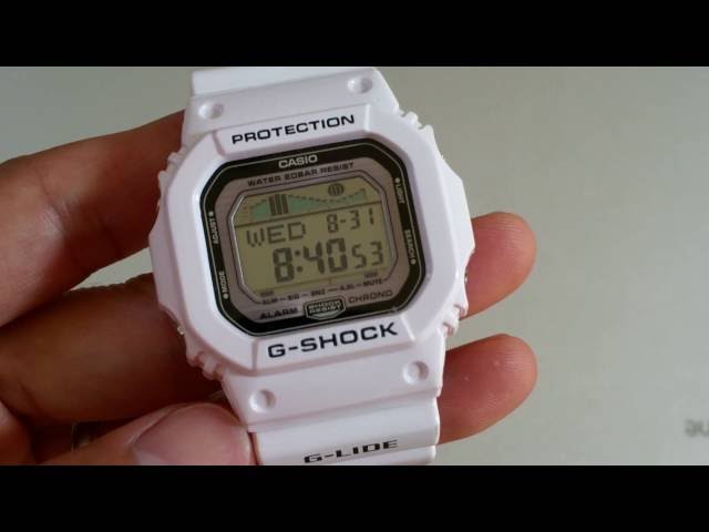CASIO G-Shock Protection GLX-5600 G-LIDE White (Model 3151) 2016