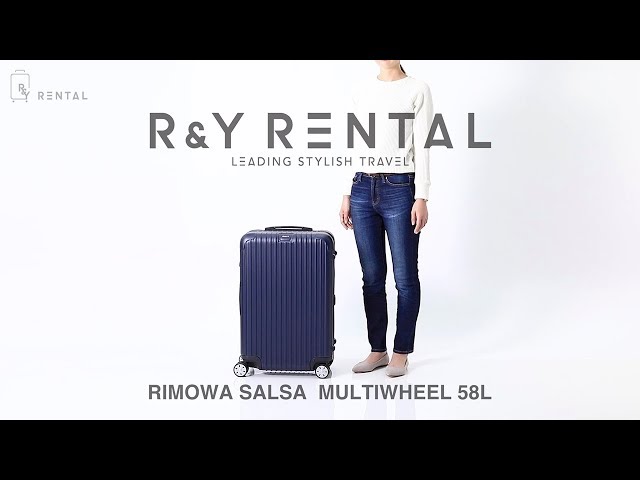 3-5泊] リモワ サルサ 58L マットブルー 4輪 RIMOWA SALSA MULTIWHEEL