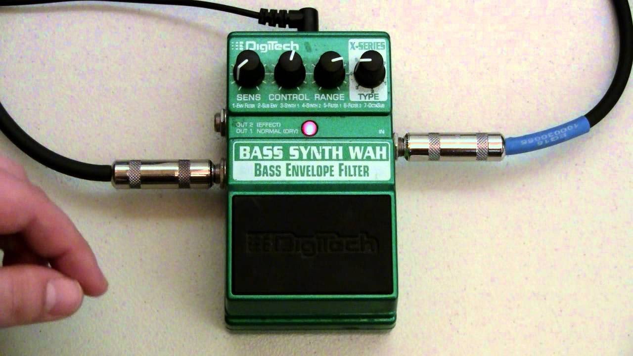 Digitech BASS SYNTH WAH Review - YouTube