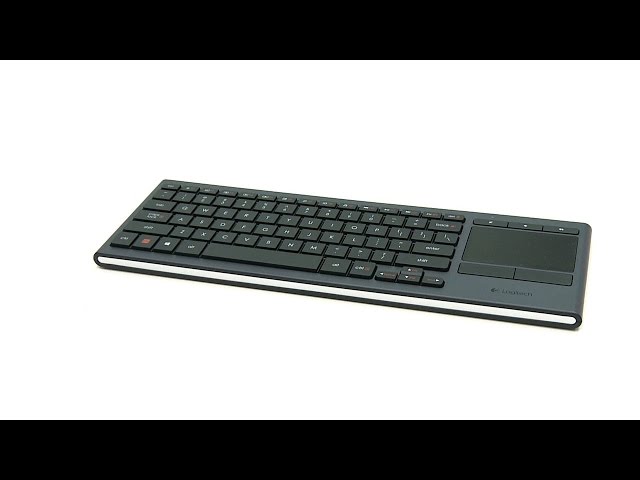 Logitech Illuminated Living-Room Keyboard K830 - YouTube