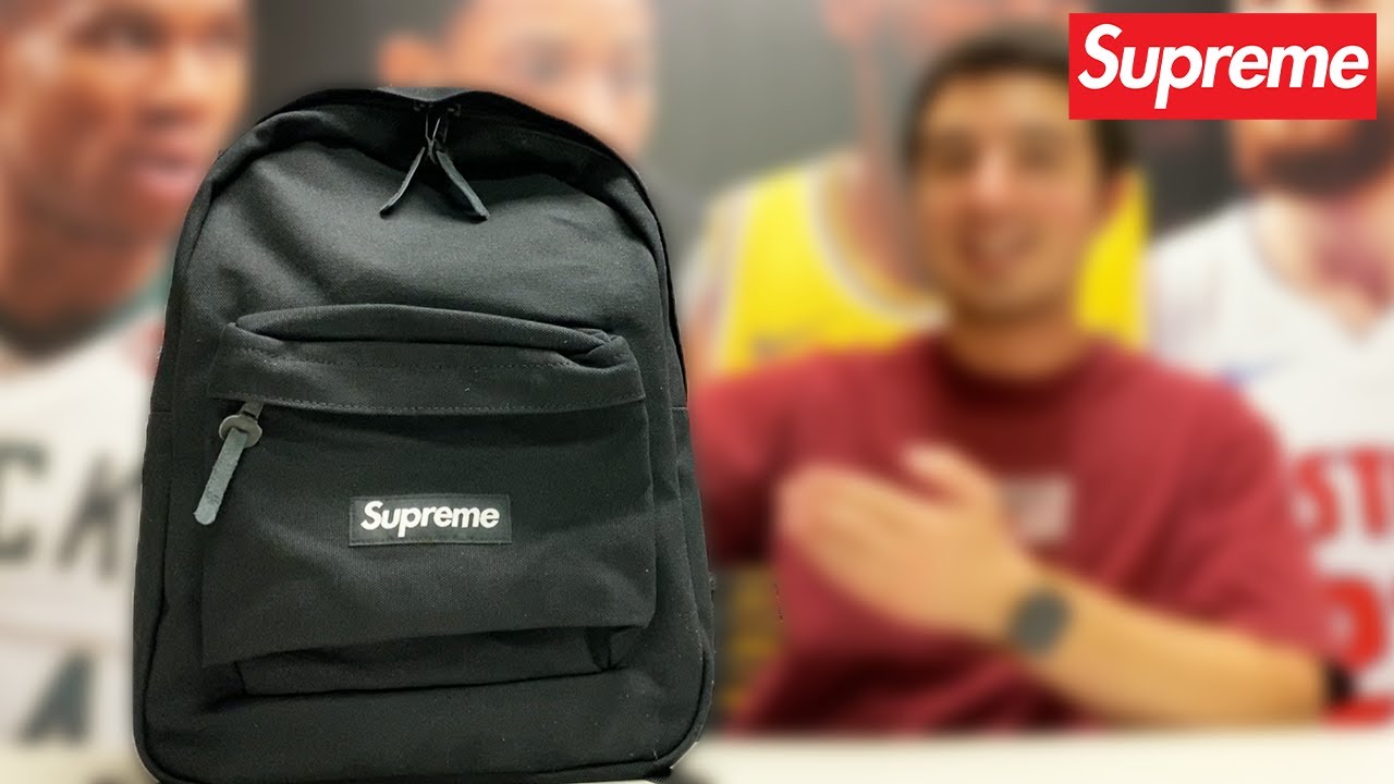 Supreme Canvas Backpack FW20! Everything You Need to Know! - YouTube