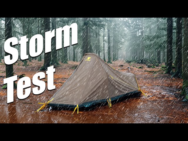 American Tent Rain Performance Test - MountainSmith Lichen Peak 1