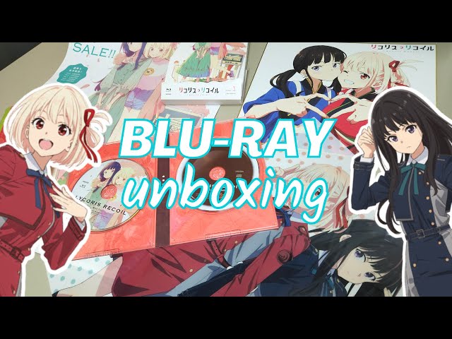 Unboxing Lycoris Recoil Blu-ray Vol. 1 - YouTube