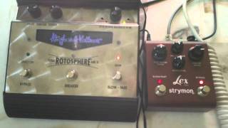 Strymon Lex Rotary vs Hughes & Kettner Rotosphere MKII - YouTube