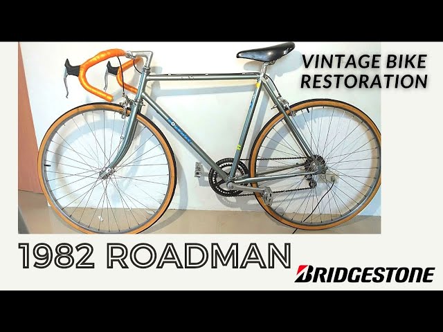 OLD ROAD BIKE: 1982 BRIDGESTONE ROADMAN (TRIAL BUILD) // VINTAGE