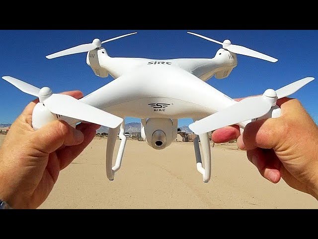 SJRC S20W GPS FPV Follow Me Camera Drone Flight Test Review - YouTube