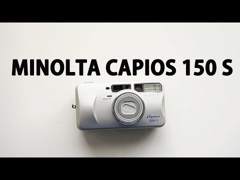 minolta capios 150s film camera review. cheap and gooood!!! 初心者
