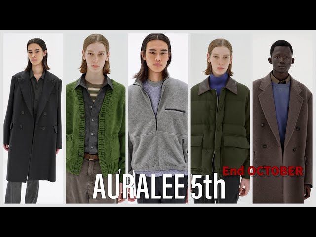 Leather Collar Down Jacket] AURALEE 25AW What to Buy Video pt.5