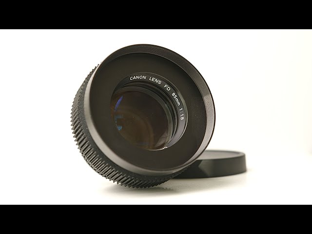 Canon New FD 85mm F1.8 - Lens Test - YouTube