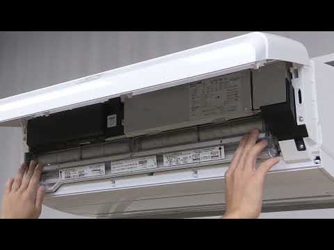 RAS-H221RT フィルター・ブラシユニットのお手入れ方法 - YouTube