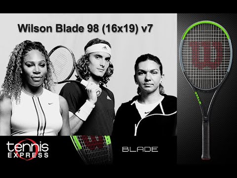 Wilson Blade 98 (16x19) v7 Tennis Racquet Review | Tennis Express