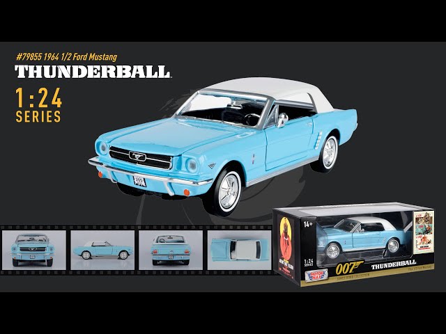 007 JAMES BOND COLLECTION - THUNDERBALL - 1964 1/2 Ford Mustang