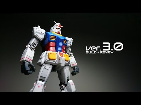 MG RX-78-2 Ver.3.0 - BUILD & REVIEW - First Gundam 0079 plastic