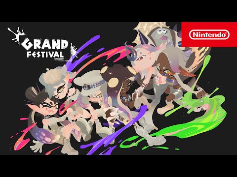 スプラトゥーン3 グランドフェスティバル 告知映像 - YouTube
