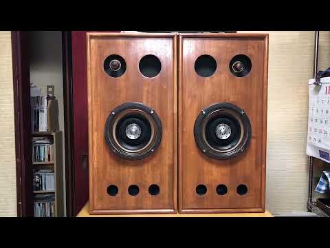 オーディオ視聴動画 英国 Goodmans triaxiom 8 自作エンクロージャー 1