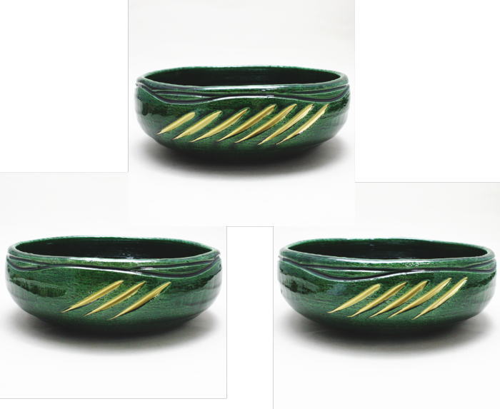 茶器/茶道具 炭道具】 灰器 青楽又は赤楽 風炉用 佐々木松楽窯 – 今屋