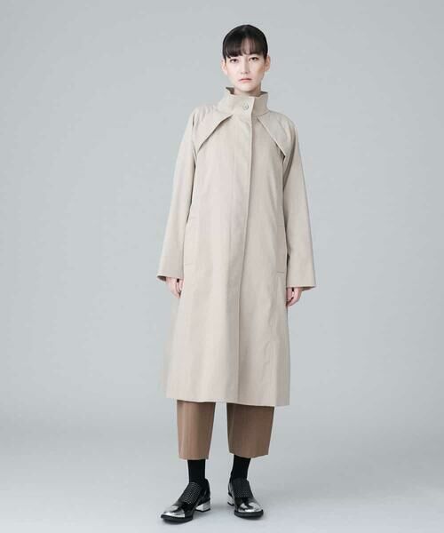 セール】 【洗える/中綿ライナー付き】ラグランタックAラインロング