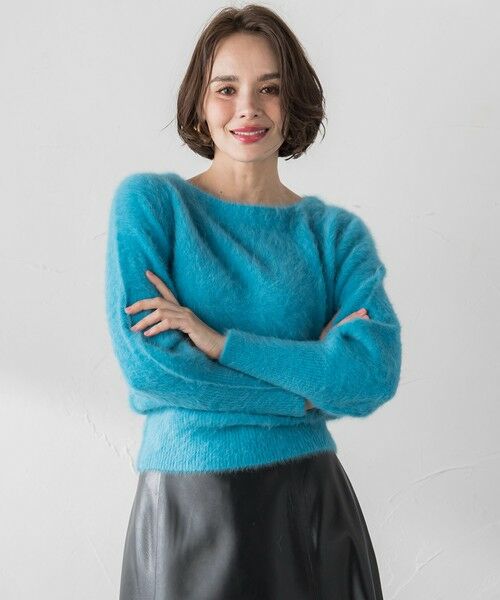 セール】 フォックスカシミヤニット≪手洗い可能≫ （ニット・セーター