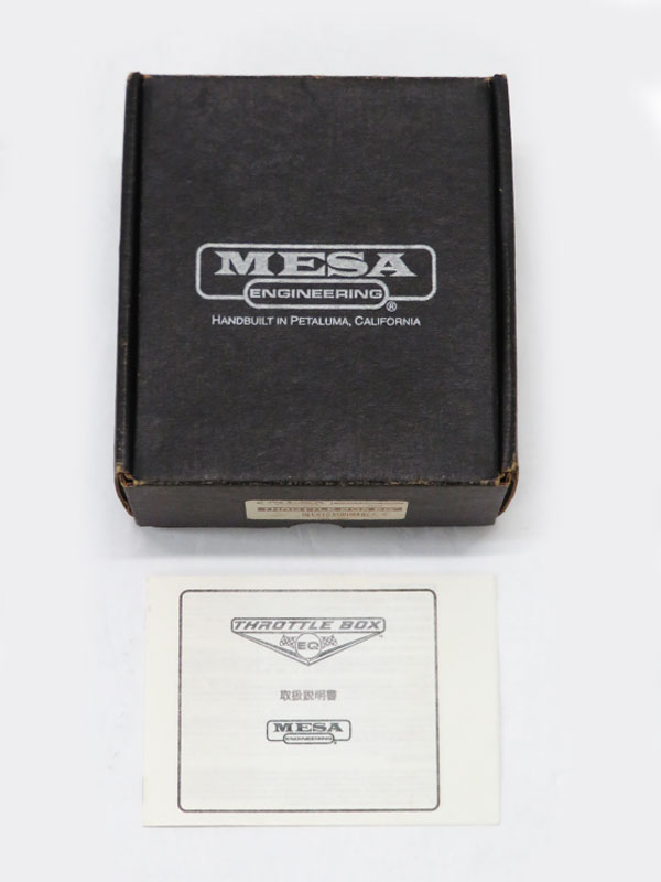 MESA BOOGIE】メサブギー『オーバードライブ』THROTTLE BOX EQ