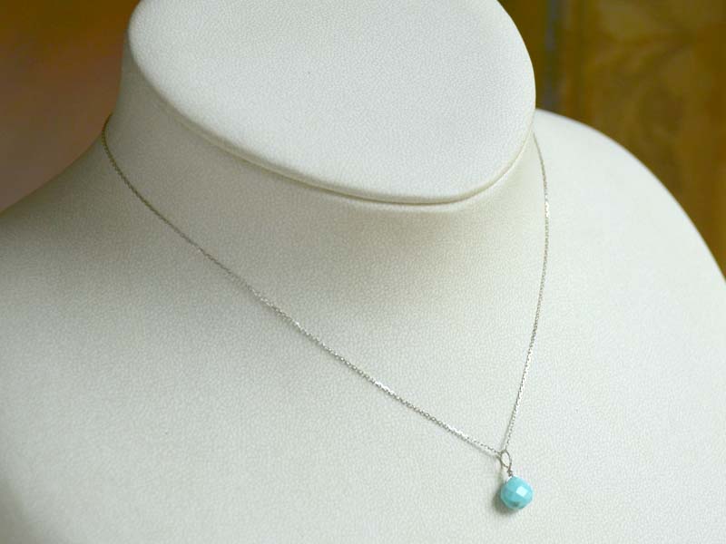 楽天市場】チャーム ペンダント トップ ターコイズ トルコ石 18金 K18