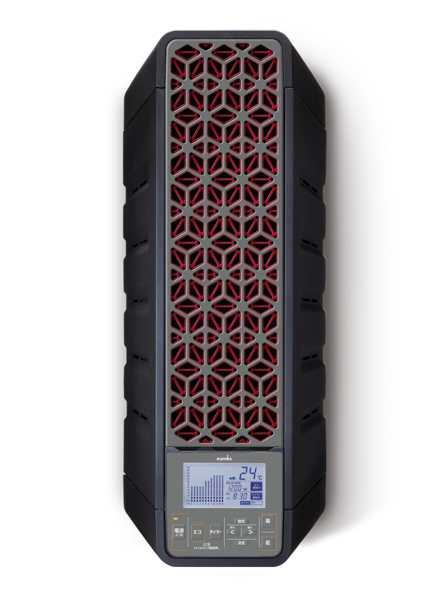 ヘリテイジヒーター EHT-M15QDS【ブラック】【ダークグレイ