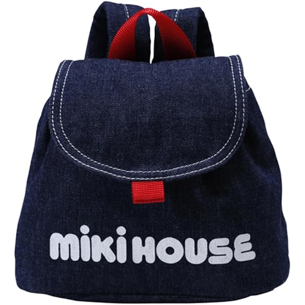 Amazon.co.jp: MIKIHOUSE(ミキハウス)うさこデニムベビーリュック赤
