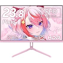Amazon.co.jp: Pixio PS1D Wave Pastel Pink モニターアーム デュアル