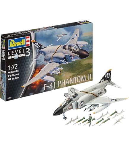Amazon.com: Hasegawa 1/72 F-4E Phantom II : Arts, Crafts & Sewing