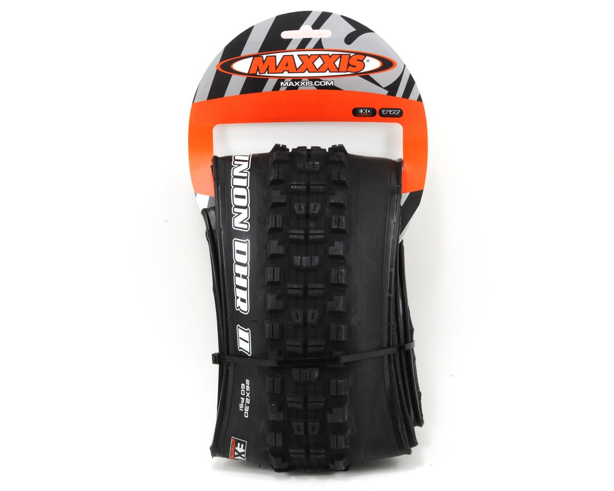Maxxis Minion DHR II Tubeless Mountain Tire (Black) (26