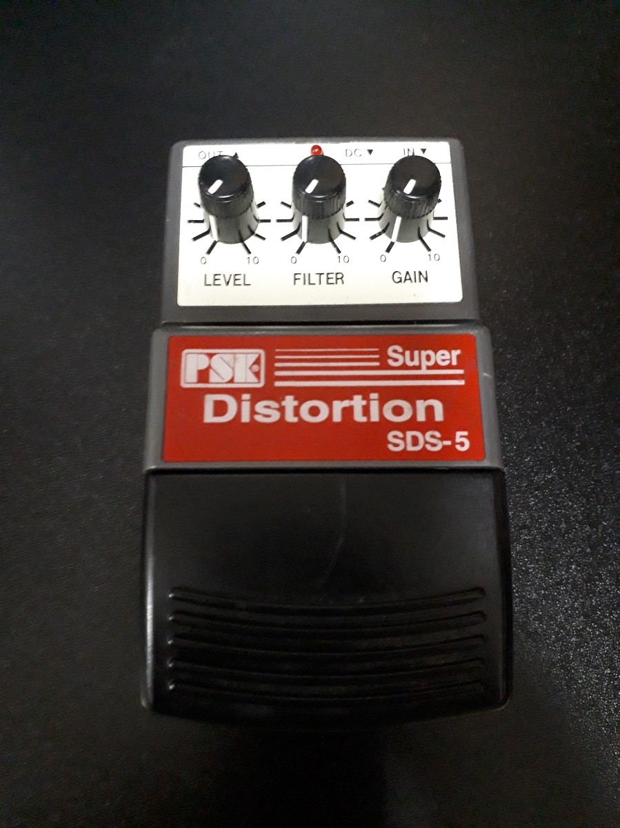 PSK SDS-5 Super Distortion ディストーション RAT エフェクターの落札