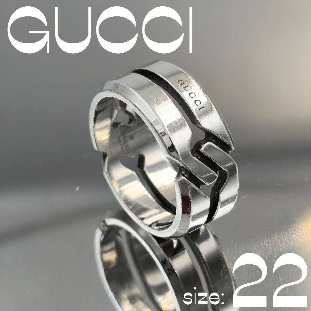 GUCCI - 美品✨GUCCI インフィニティ ノット リング 22号 シルバー925