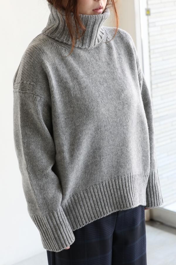 GALERIE VIE (ギャルリー・ヴィー ) ファインウール ハイネックプル