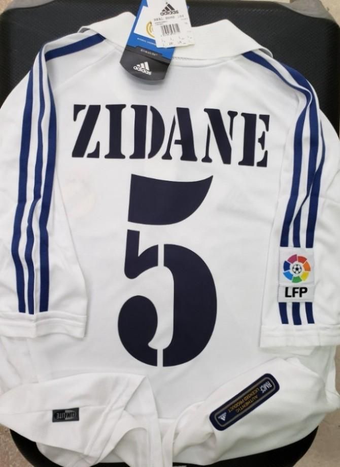 レアル、マドリード（H）01/02 ジダン＃5 Realmadrid.com