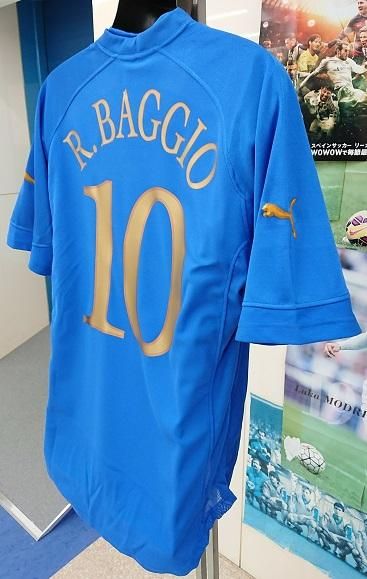 イタリア代表 （H） 2004オーセンティック バッジョ＃10 代表