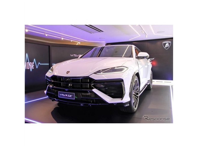 史上最も美しい」ランボルギーニのスーパーSUV『ウルスSE』日本発表 HV