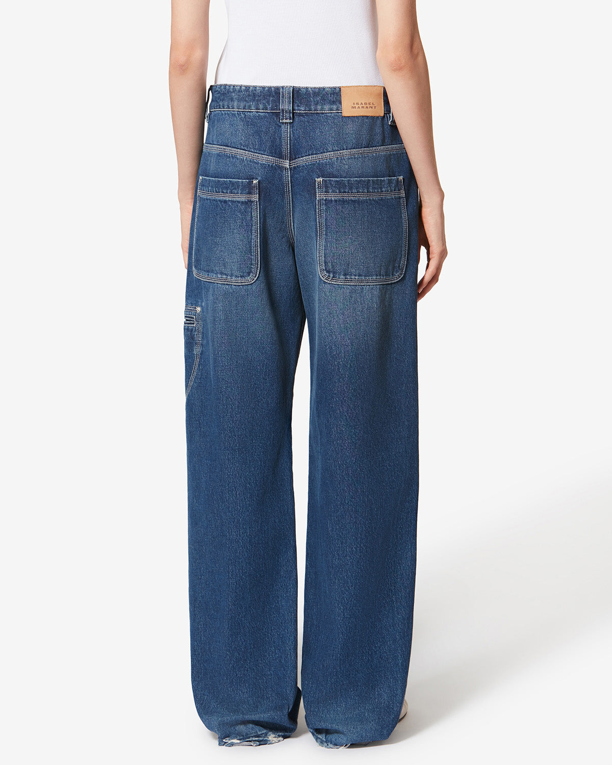 JEYDA パンツ 女性 青 | ISABEL MARANT 公式サイト