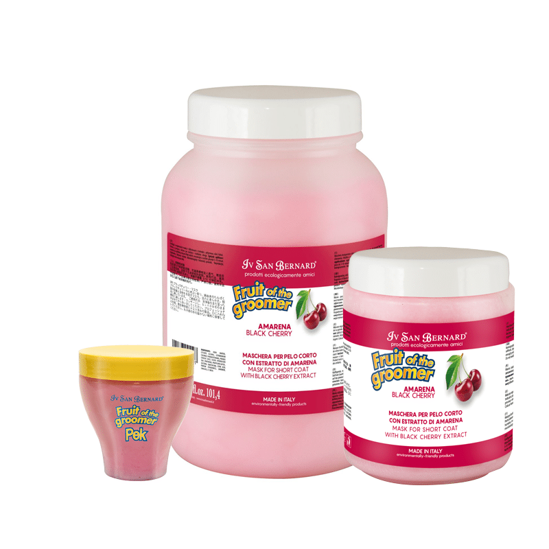BLACK CHERRY (Amarena) PEK CONDITIONER MASK - Iv San Bernard USA