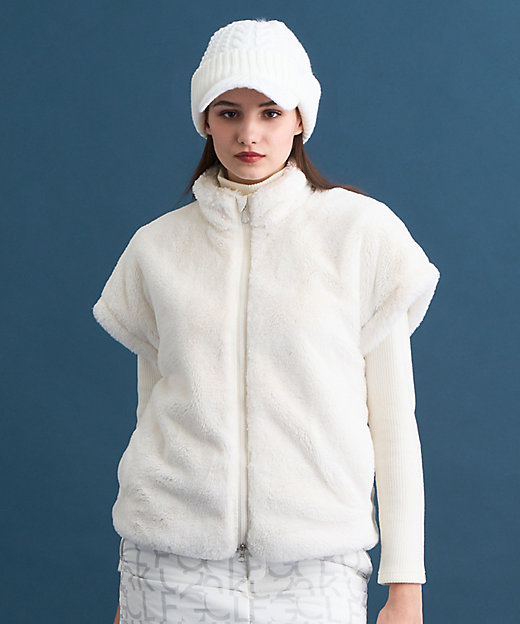 WOMEN】ジップアップファーベスト（VJVLGW0518） | 23