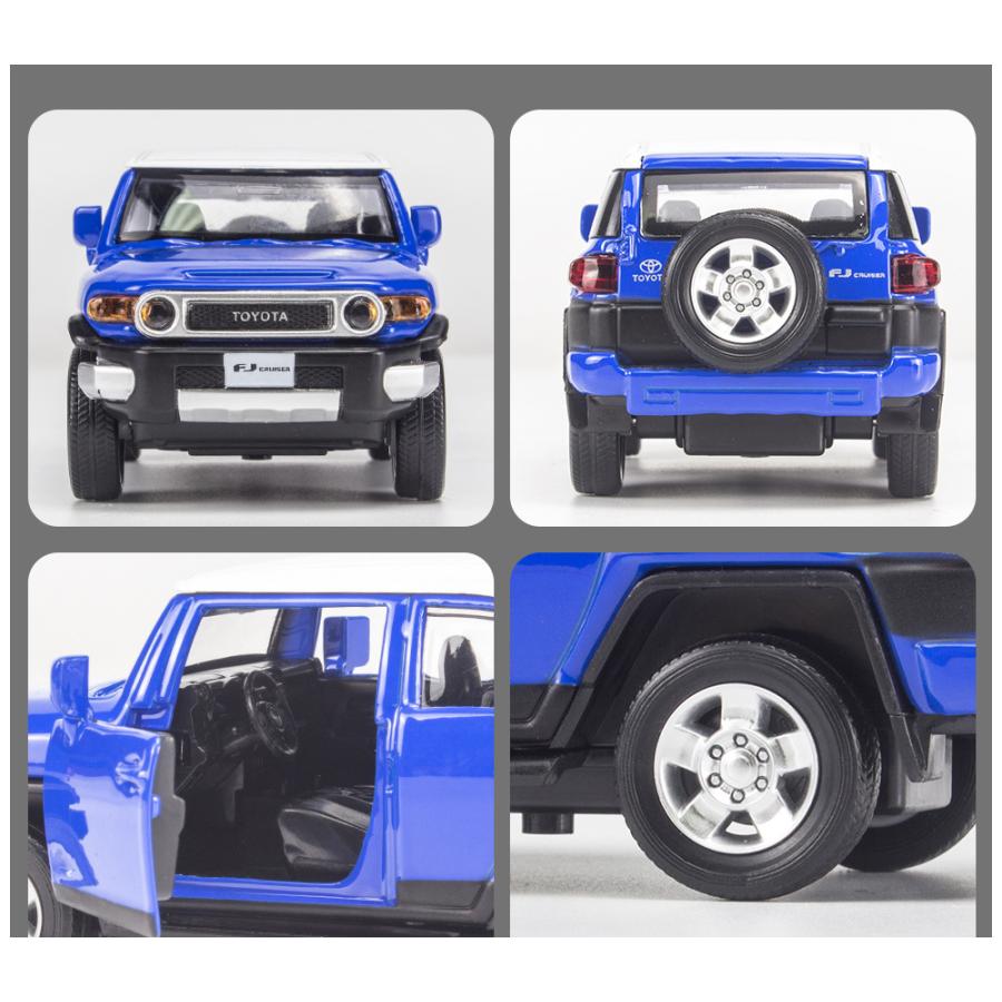 トヨタ（TOYOTA） FJ クルーザー 1/32 ミニカー 全2色 ライト点灯 合金