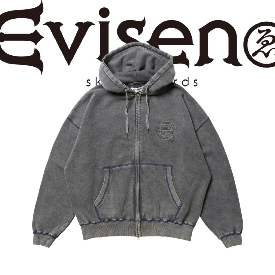 Evisen Skateboards ジップパーカー エビセン スケートボード Logo Zip