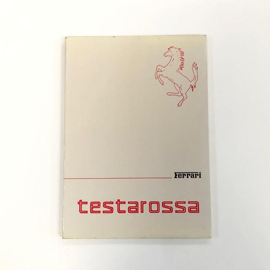Ferrari（フェラーリ） 現品 テスタロッサ オーナーズマニュアル