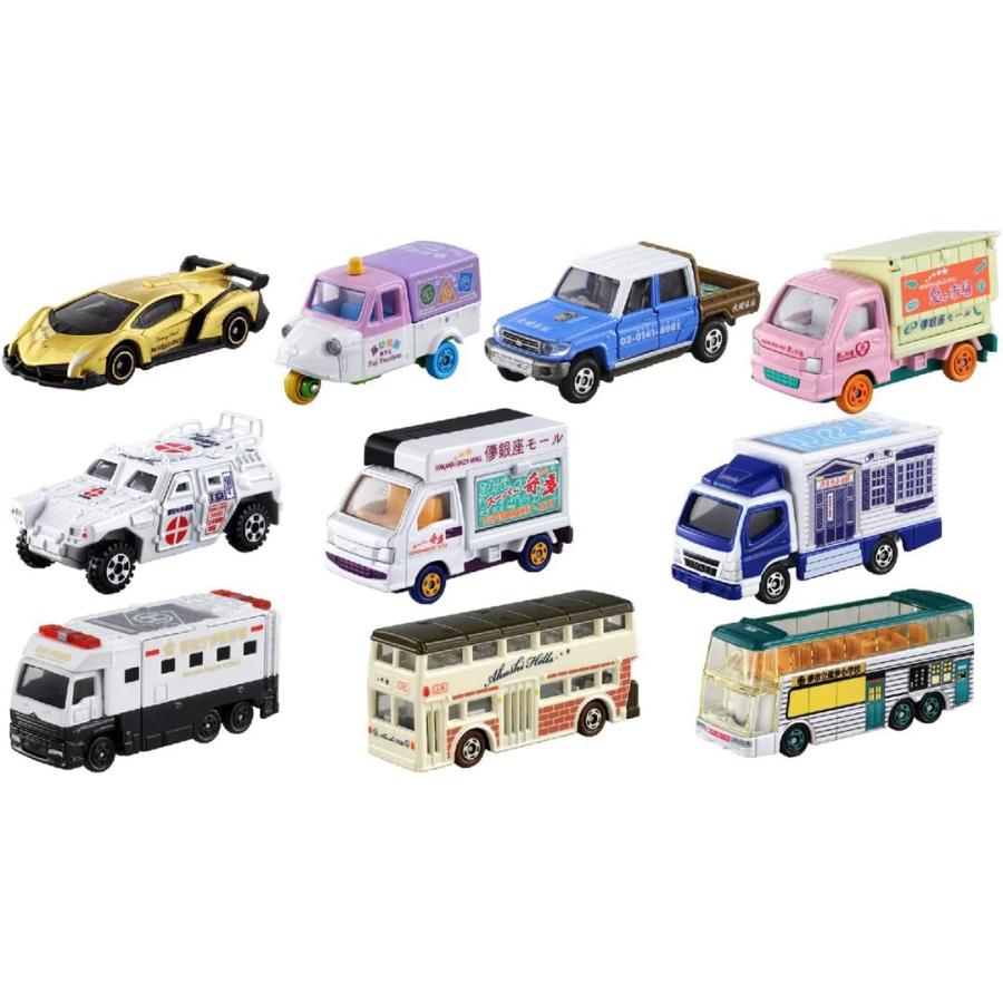 トミカくじ 移ろうクルマの街コレクション 10台セット ※くじ21