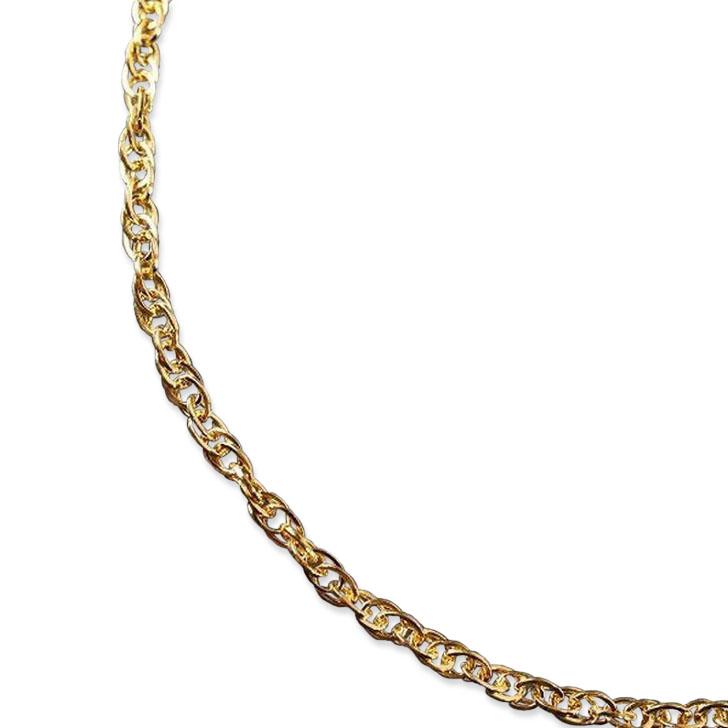 ハワイアンジュエリー ネックレス スクリュー チェーン 2mm幅 40cm又は