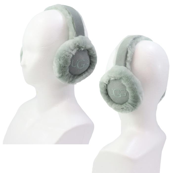 並行輸入】UGG アグ イヤーマフ 20955 シープスキン エンブロイダリー