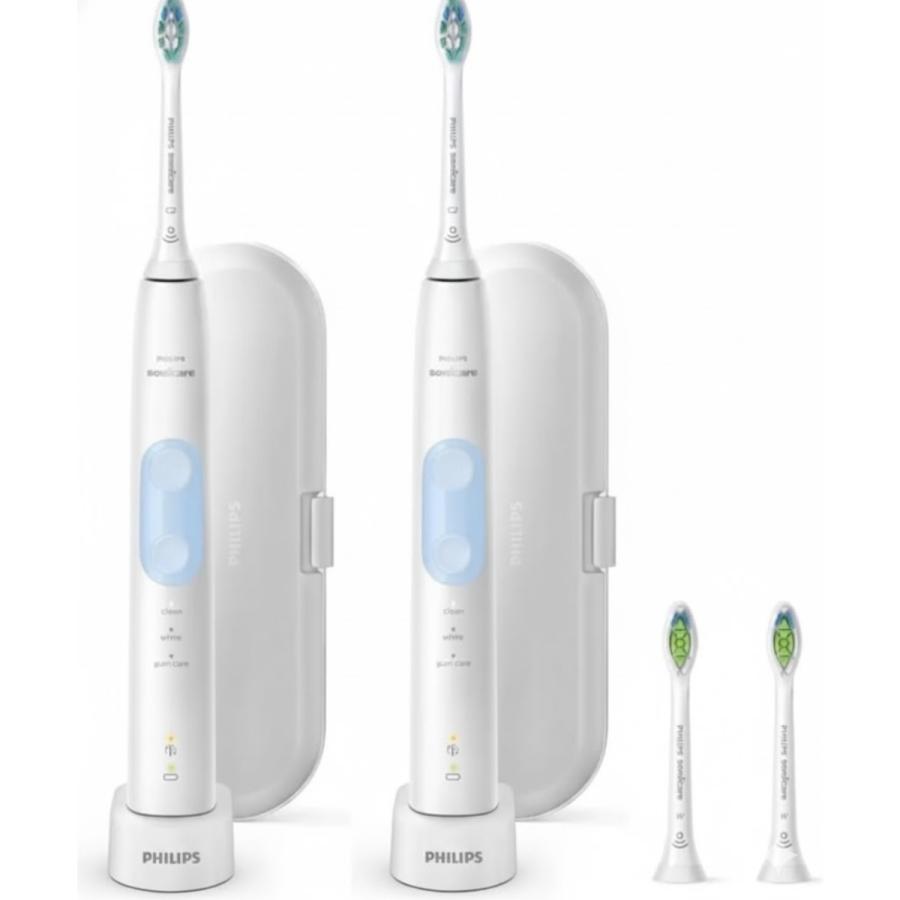 ソニッケアー フィリップス 電動歯ブラシ プロテクトクリーン 2本組