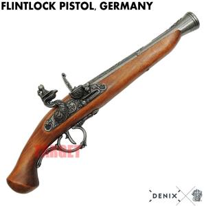 ☆DENIX ナポレオンピストル エンペラーバッジ付 フランス 1063