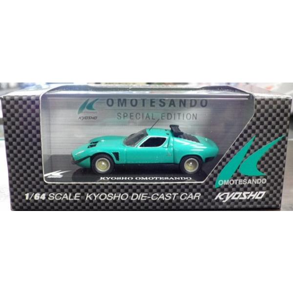 新品 KYOSHO 1/64 Lamborghini Jota SVR Green 【京商表参道 SPECIAL