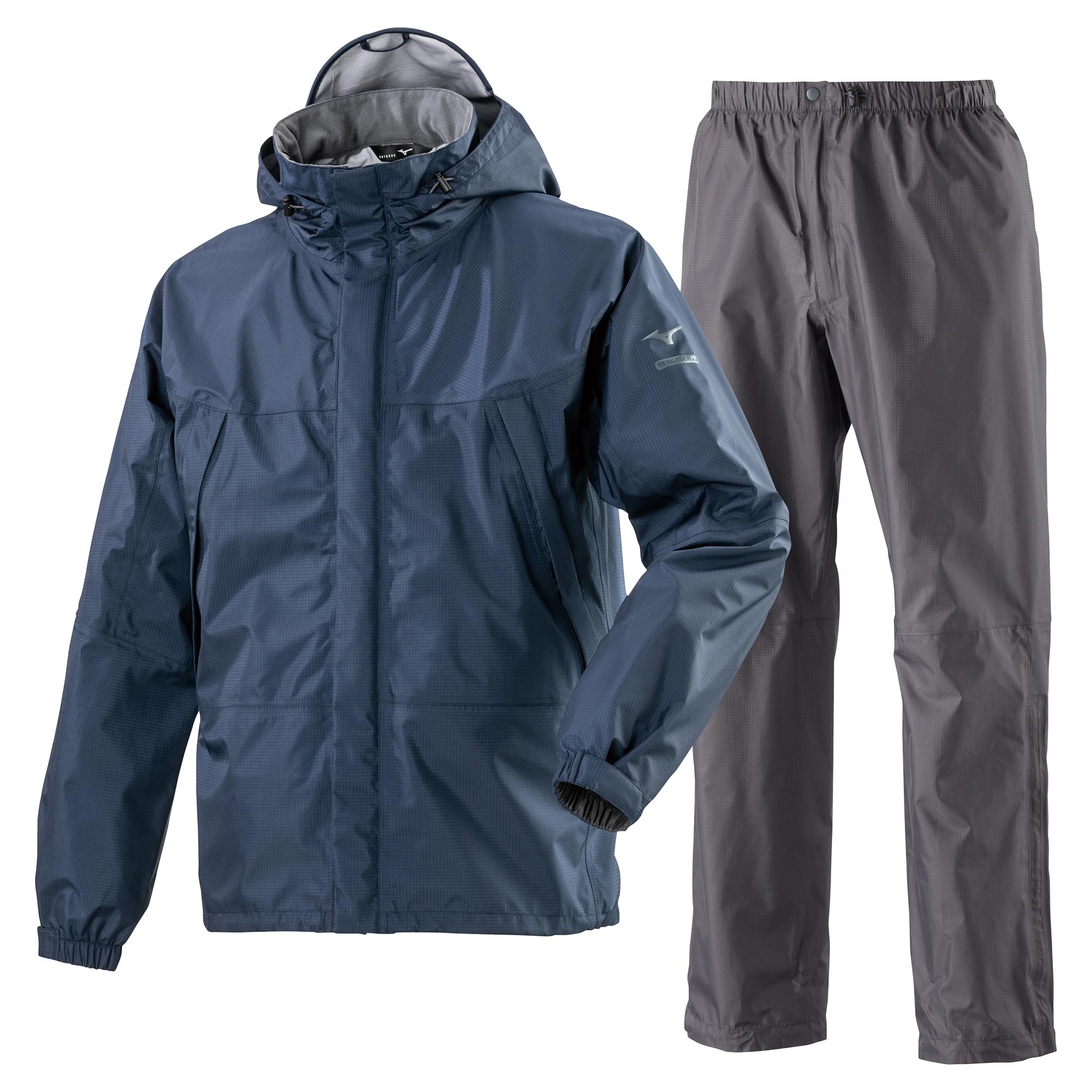 耐水素材】ベルグテックEXストームセイバーVI レインスーツ(防水／収納